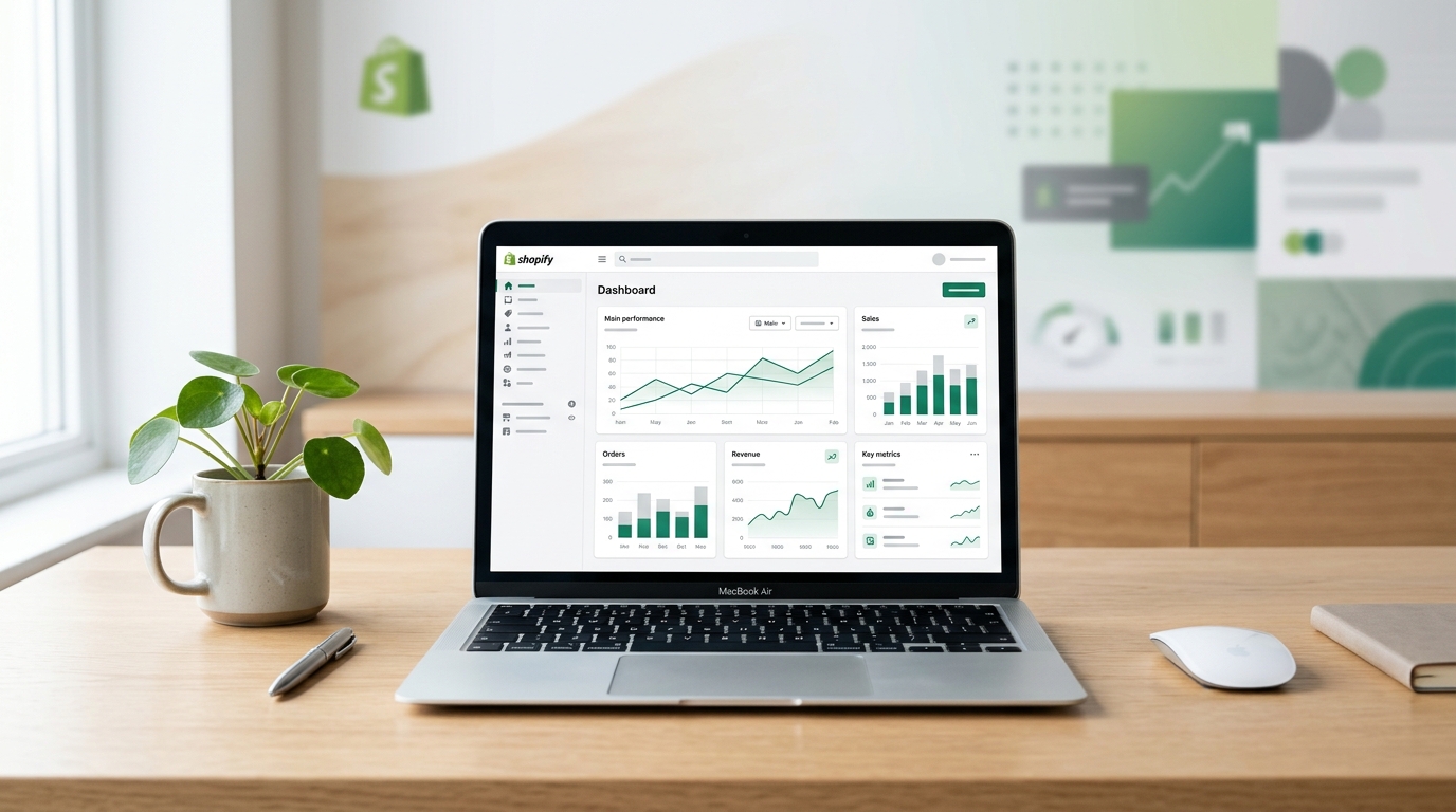 Shopify Online Store Development Dashboard